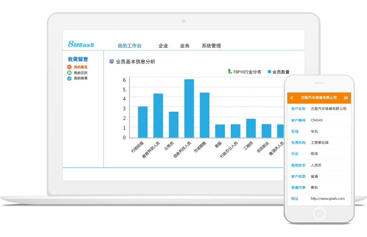 8MCloud会员信息管理系统